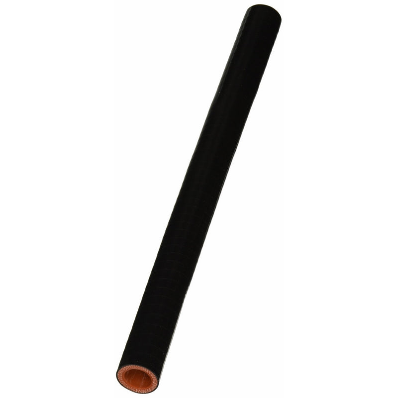 HPS HTST-062-BLK Silicone High Temperature 4-ply Reinforced Tube Coupler Hose, 100 PSI Maximum Pressure, 12" Length, 5/8" ID, Black