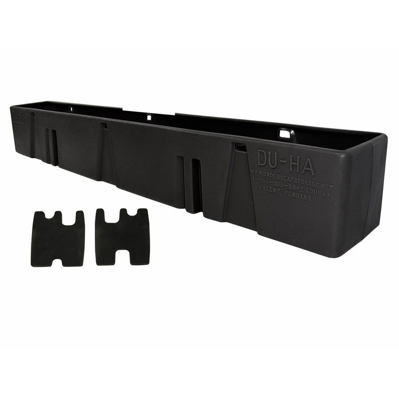 Du Ha Behind-the-Seat Storage Fits 08-16 F-250 thru F-550 Super Duty Crew Cab & Regular Cab, Black, Part #20054