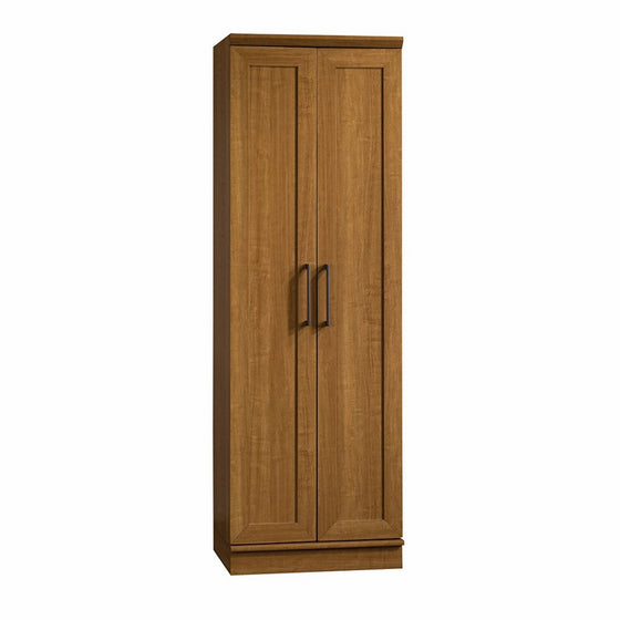 Sauder HomePlus Basic Storage Cabinet, Sienna Oak