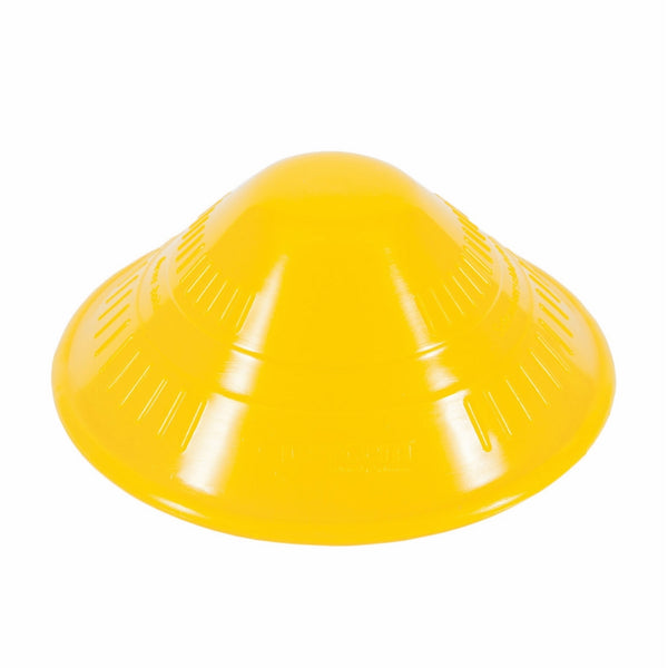 Dycem 50-1650Y Non-Slip Cone-Shaped Jar Opener, 4-1/2" Diameter, Yellow