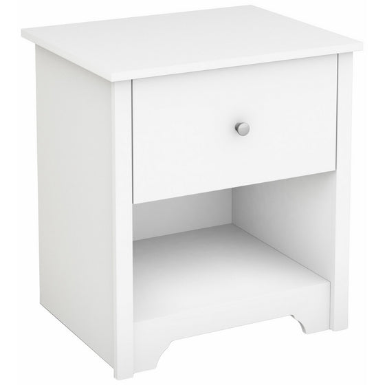 South Shore Vito Collection Night Stand, Pure White