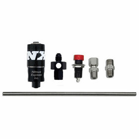 Nitrous Express 15600 Nitrous Purge Valve Including D-4 Manifold, Push Button and Vent Tube