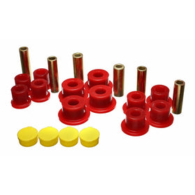 Energy Suspension 5.2115R Rear Leaf Spring Bushing Set for R1500 2WD