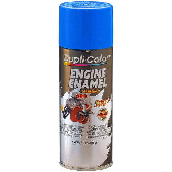 Dupli-Color DE1601 Ceramic Ford Blue Engine Paint - 12 oz.