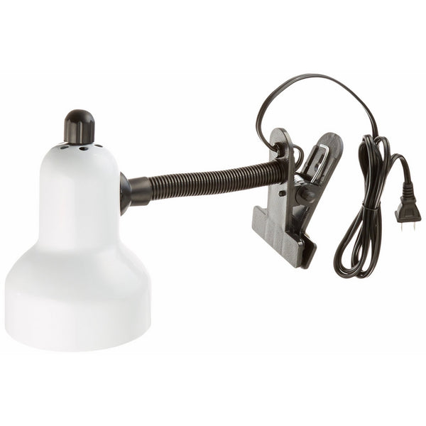 Lite Source LS-111WHT Clip-On Lamp, White