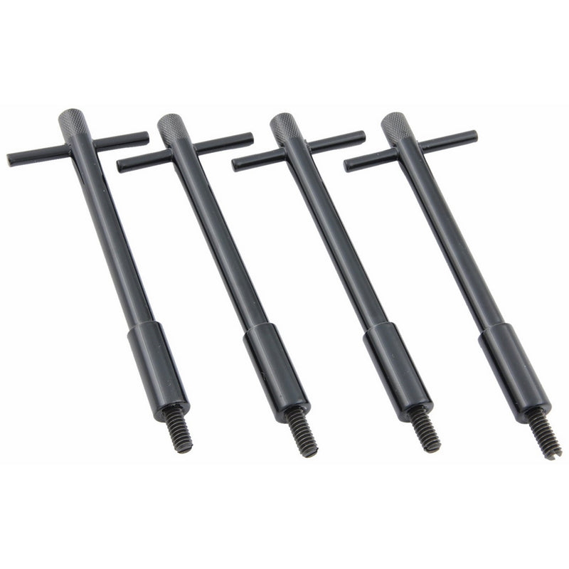 Moroso 68603 Black Powder Coated Aluminum Valve Cover Wing Nut