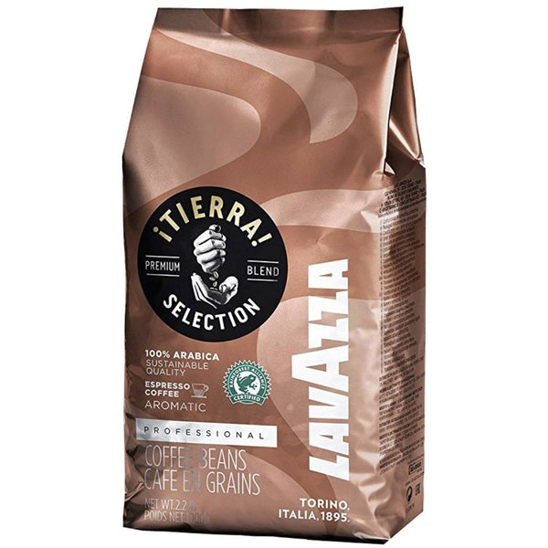 Lavazza Tierra! Selection Whole Bean Coffee Blend, Medium Roast, 2.2-Pound Bag