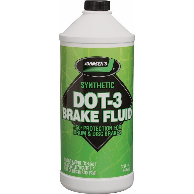 Johnsen's 2232 Premium DOT-3 Brake Fluid - 32 oz.