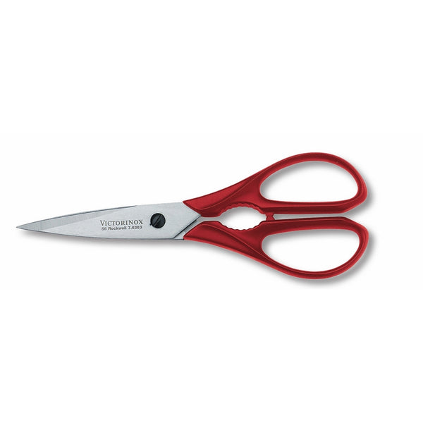 Victorinox Cutlery 4-Inch Kitchen Shear, Red Poly Handle