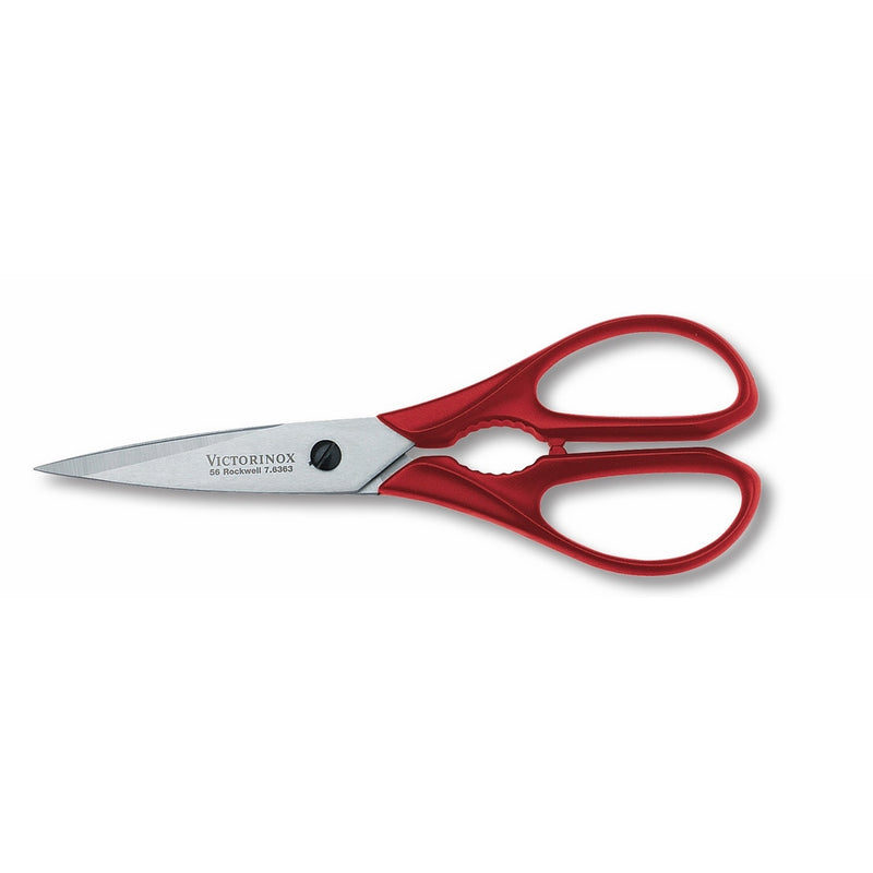 Victorinox Cutlery 4-Inch Kitchen Shear, Red Poly Handle