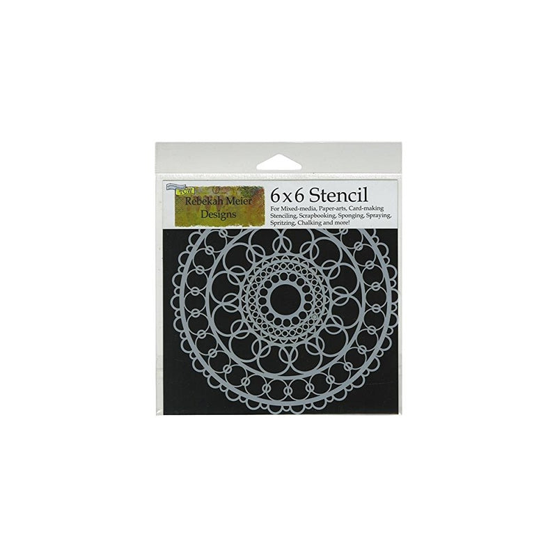 Crafters Workshop Template, 6 by 6-Inch, Ring Doily