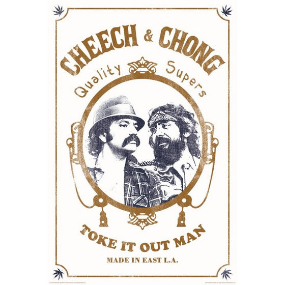 Cheech & Chong - Toke It Out Poster 24 x 36in