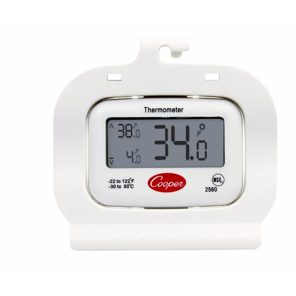 Cooper-Atkins 2560 Digital Freezer Thermometer, Digital Refrigerator Thermometer (Cold Storage Thermometer, Digital Display, Temperature Memory)