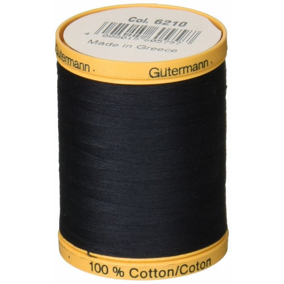 Natural Cotton Thread Solids 876 Yards-Midnight Blue