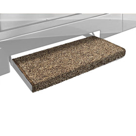 Prest-O-Fit 2-0051 Jumbo Wraparound  Plus RV Step Rug Brown 23 In. Wide
