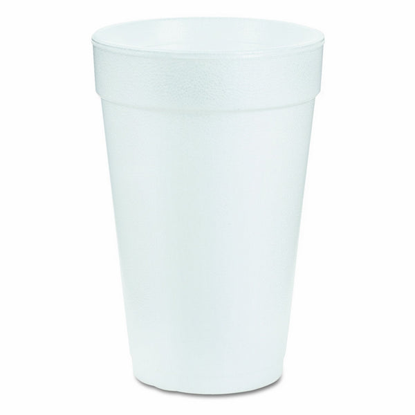 Dart 14J16 Foam Drink Drink, 14oz, White (Case of 1000)