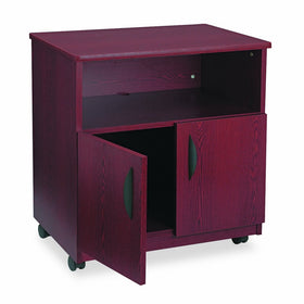 Safco Products 1850MH Mobile Machine Stand, Mahogany