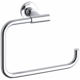 KOHLER K-14441-CP Purist Towel Ring, Polished Chrome
