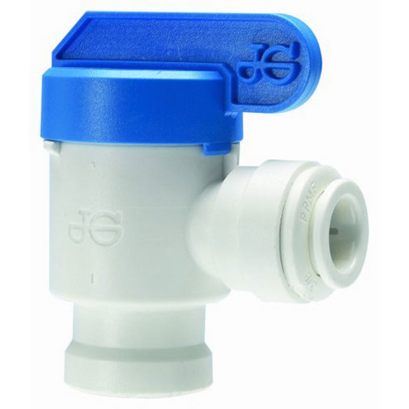 JG Speedfit PPSV501222WP 3/8-Inch by 1/4-Inch NPFT Female Elbow Shut Off Valve