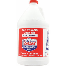 Lucas Oil 10048 SAE 75W-90 Synthetic Transmission and Differential Lube - 1 Gallon