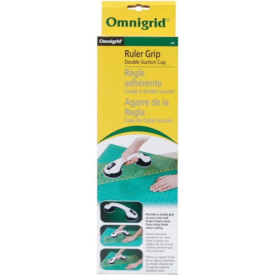 Omnigrid 2229 Ruler Grip Double Suction Cup