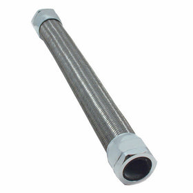 Spectre Performance (58198) 1.5" x 19" Chrome Stainless Steel Flex Radiator Hose