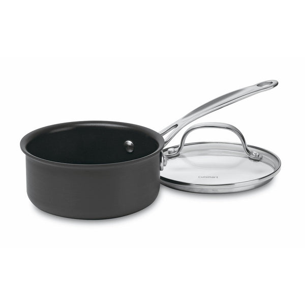 Cuisinart 619-14 Chef's Classic Nonstick Hard-Anodized 1-Quart Saucepan with Cover