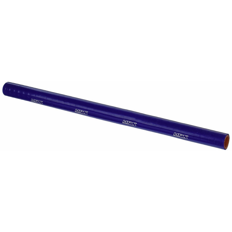 HPS HTST-038-BLUE Silicone High Temperature 4-ply Reinforced Tube Coupler Hose, 100 PSI Maximum Pressure, 12" Length, 3/8" ID, Blue