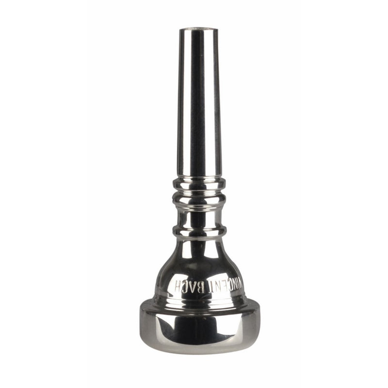 Bach 3495SV Silver Plated 5SV Cup Cornet Mouthpiece, Shallow