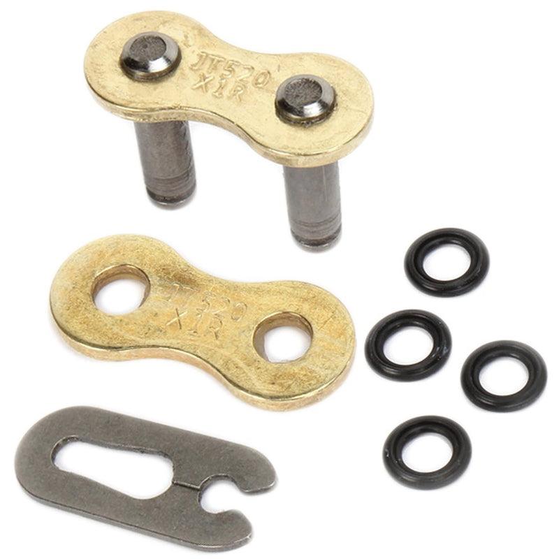 JT Sprockets (JTC520X1RGBSL) Gold 520X1R Clip Type Connecting-Link