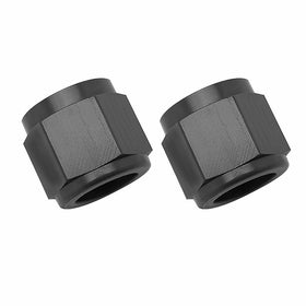 Russell 660575 Black -6 AN Tube Nut
