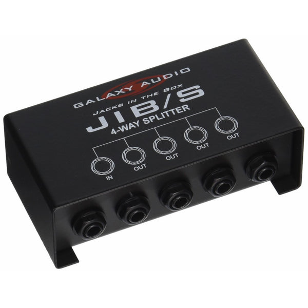 Galaxy Audio JIBS 4 Way 1/4" Splitter