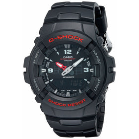 G-Shock G100-1BV Men's Black Resin Sport Watch