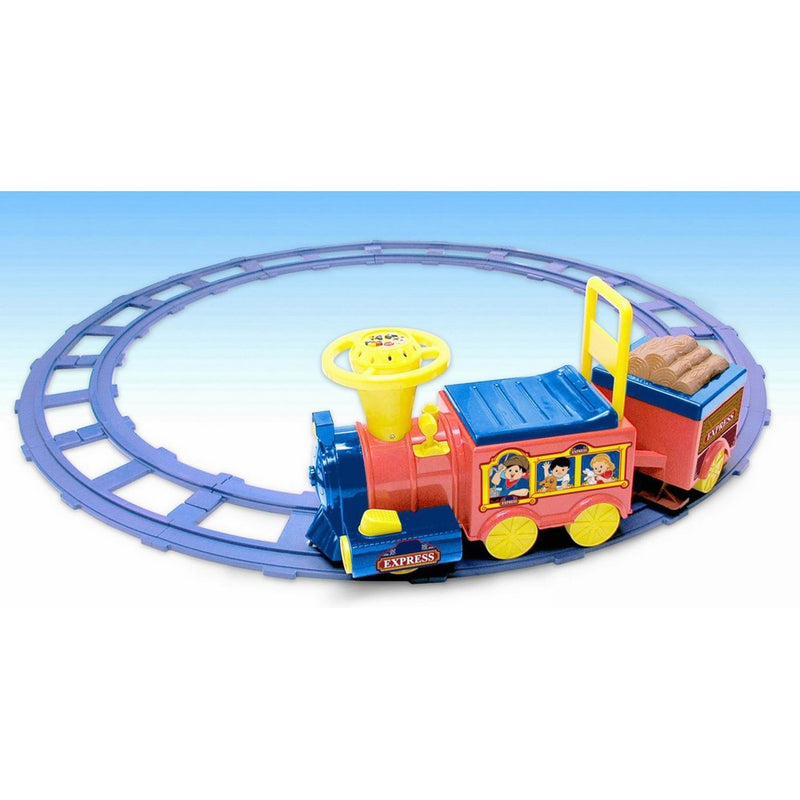 National Products 6V Battery Operated Talking Train with Track