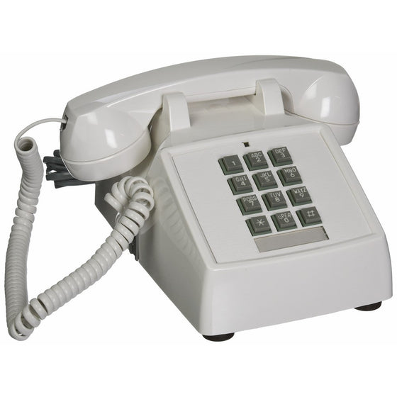 Cortelco ITT-2500-V-WH 1-Handset Landline Telephone