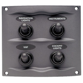 BEP 900-4WP Splash Proof Panel - 4 way