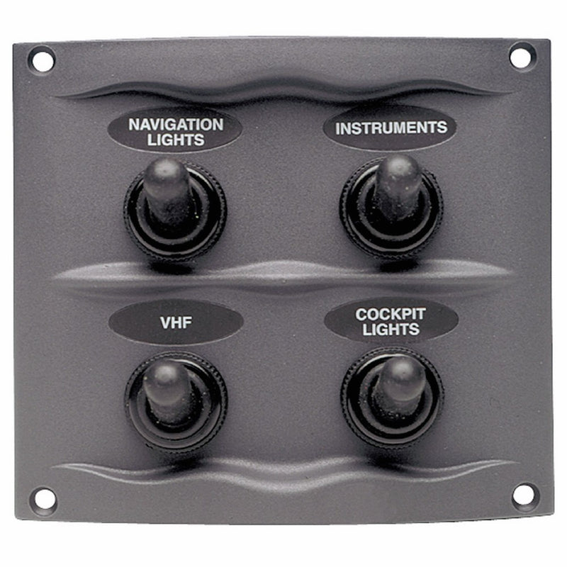 BEP 900-4WP Splash Proof Panel - 4 way