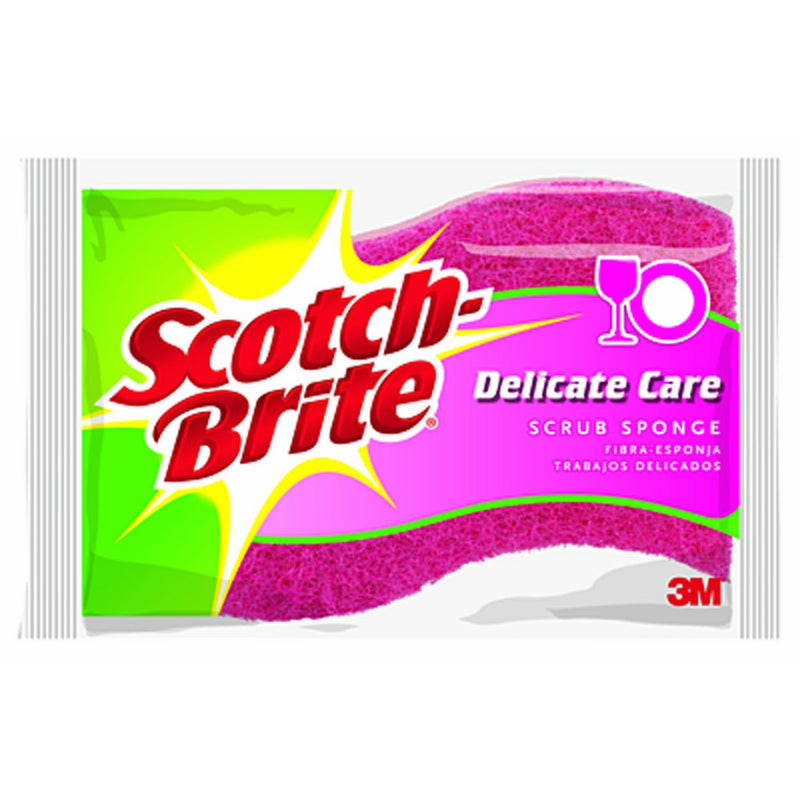 Scotch-Brite Delicate Care Scrub Sponge, 1 Sponge(435)