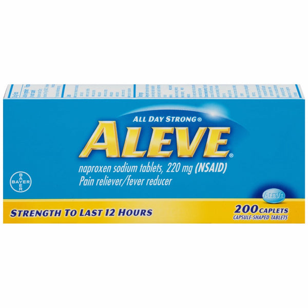 Aleve Caplets, 200 Count (pack of 2)