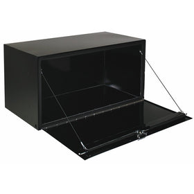 Jobox 1-002002 36" Long Black Steel Underbed Truck Box - 14" x 12"