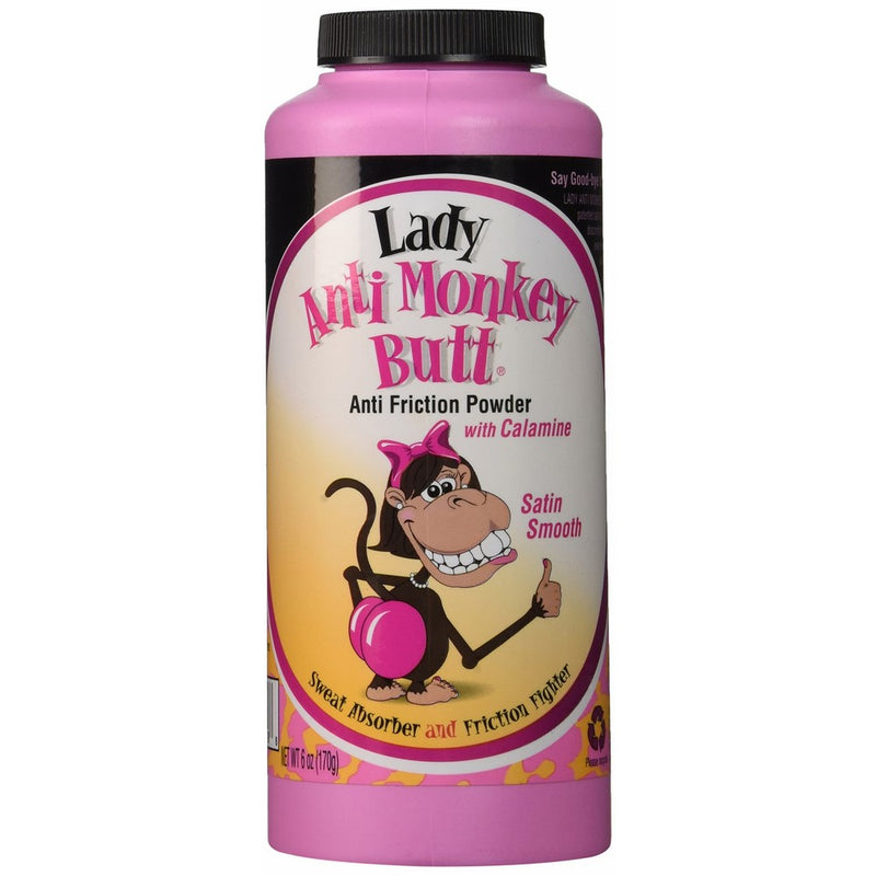 Lady Anti-Monkey Butt Powder with Cornstartch - Net Wt. 6 oz.[Health and Beauty] [Misc.]