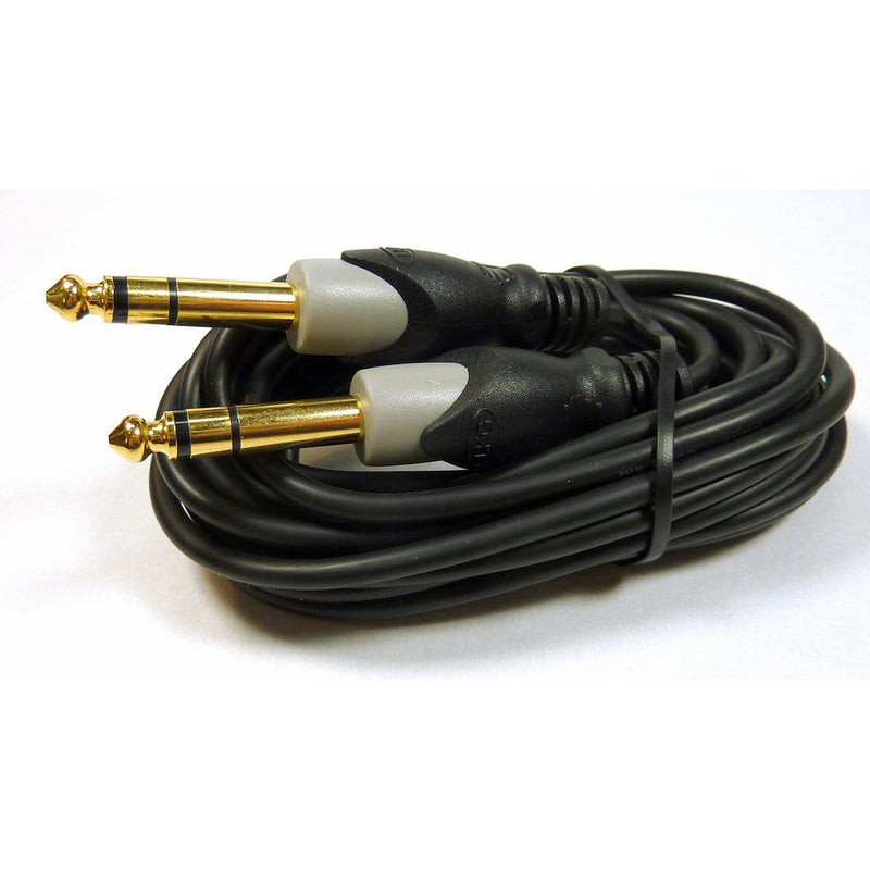 1/4" Stereo Male to Male Cable - 12' : 44-350 by Philmore