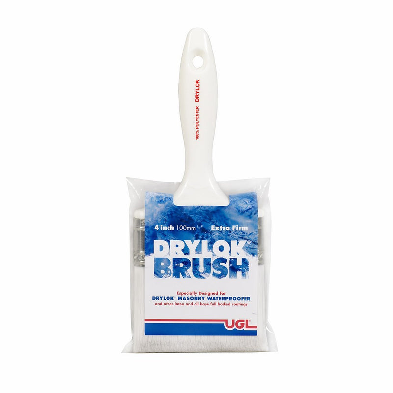 DRYLOK 90237 Synthetic Bristle Masonry Brush, 4-Inch