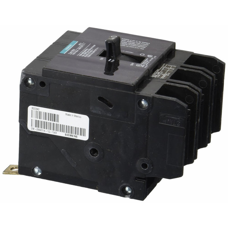 Siemens BQD340 40-Amp Three Pole 480Y/277V AC 14KAIC Bolt in Breaker