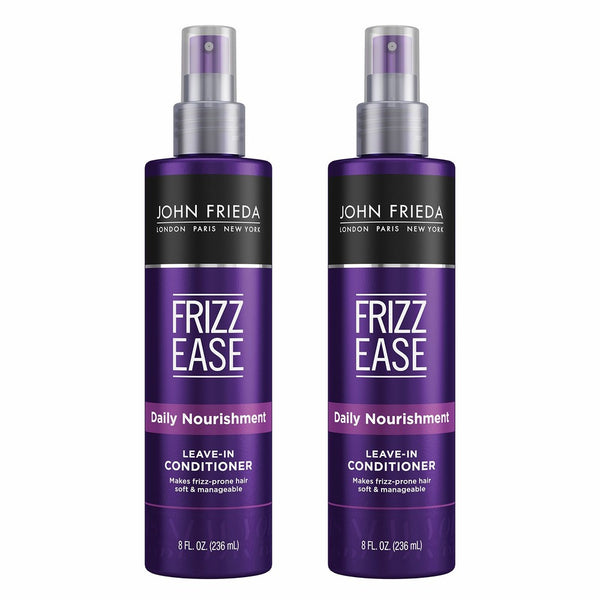 John Frieda Frizz Ease Daily Nourishment Leave-in Conditioner, 8 Ounces (Pack of 2)