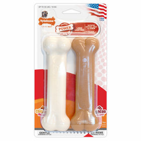 Nylabone Power Chew DuraChew Bone Dog Chew Toy, Twin Pack, Medium