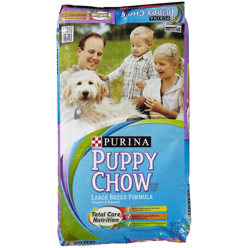 Purina 178116 Puppy Chow Large Breed, 32-Pound