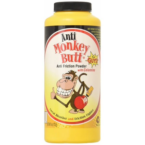 Anti Monkey Butt Powder 6 Ounce, 3 Count