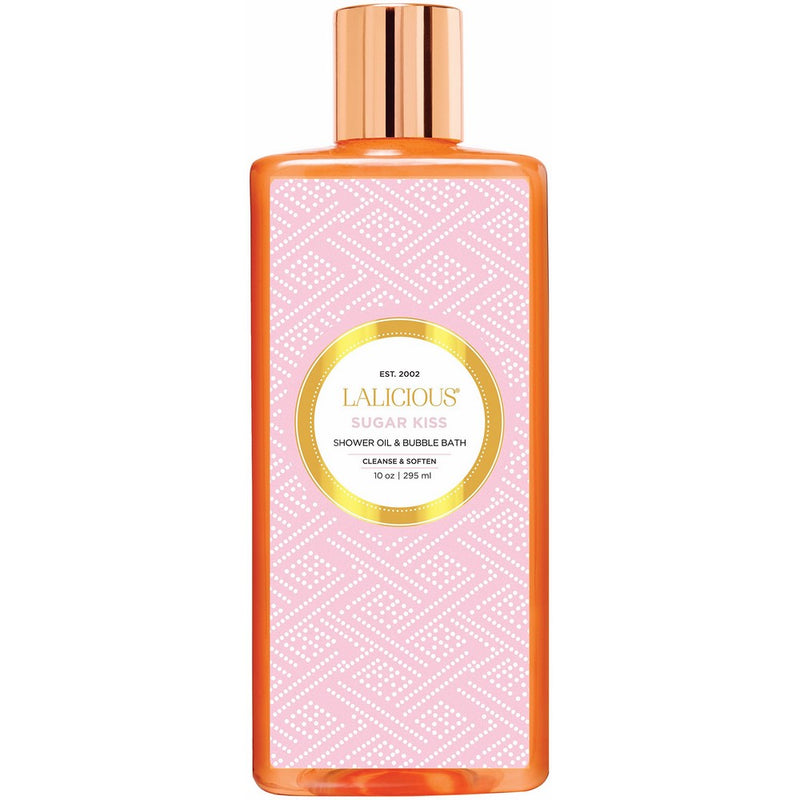 LALICIOUS - Sugar Kiss Shower Oil & Bubble Bath - 10 Ounces