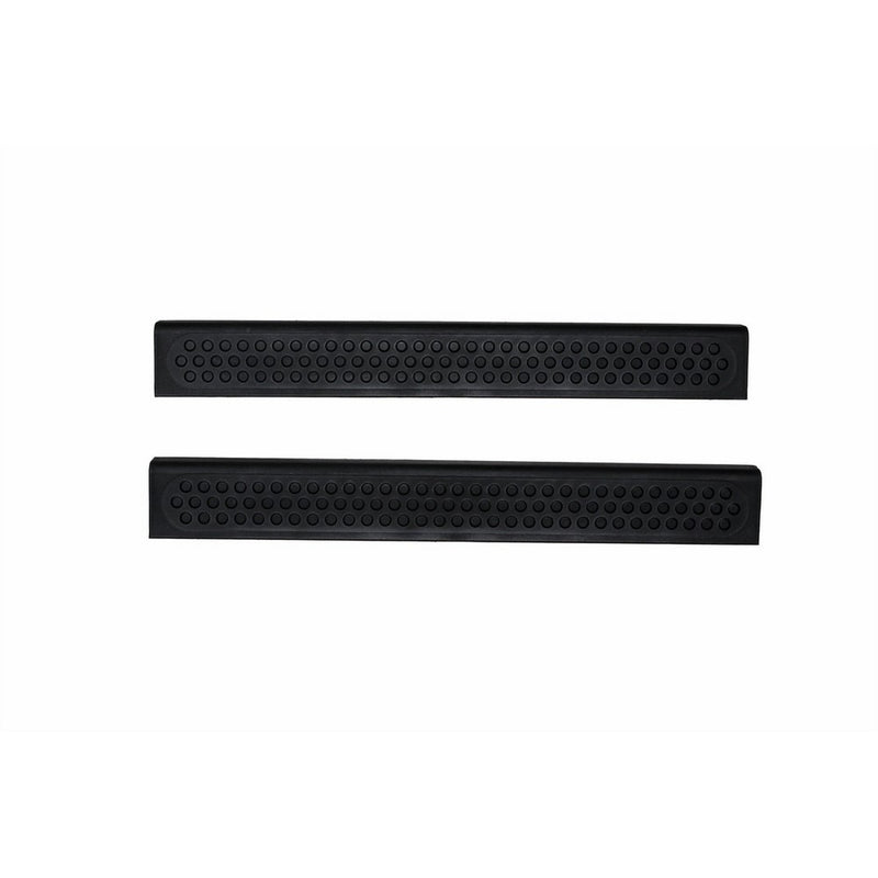 Auto Ventshade 88407 Stepshield Black Door Sill Protector, Universal 2-Piece Set